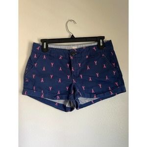 SO Blue Shorts with Pink Lobsters Shorts (Size 5)